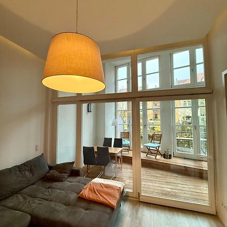 Relax-Wohnung Mit Balkon Ueber Die Weisse Elster Leipzig Dış mekan fotoğraf