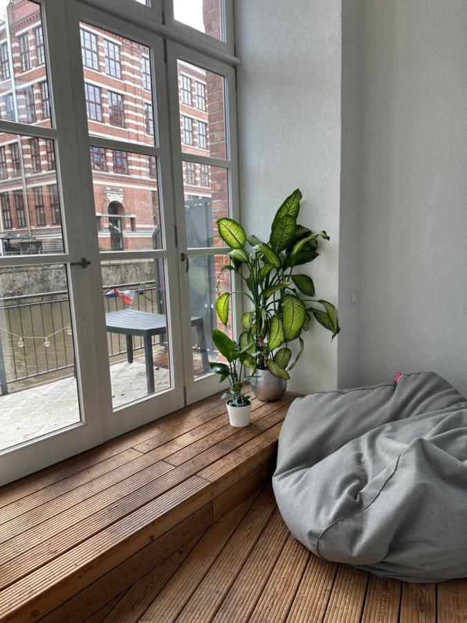 Relax-Wohnung Mit Balkon Ueber Die Weisse Elster Leipzig Dış mekan fotoğraf