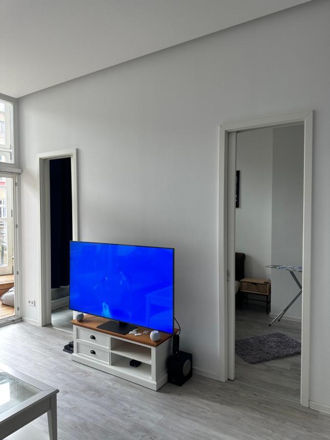 Relax-Wohnung Mit Balkon Ueber Die Weisse Elster Leipzig Dış mekan fotoğraf