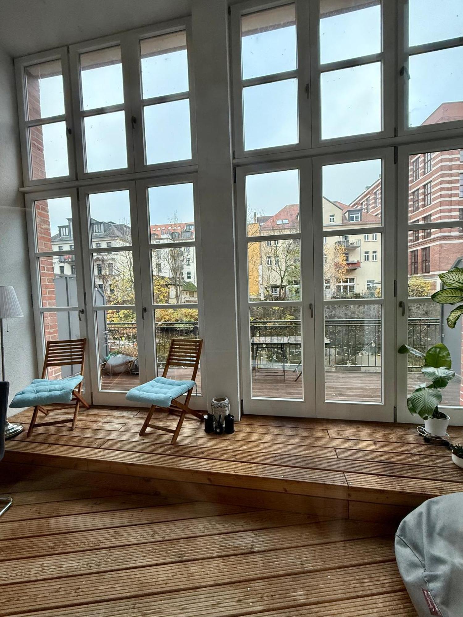 Relax-Wohnung Mit Balkon Ueber Die Weisse Elster Leipzig Dış mekan fotoğraf